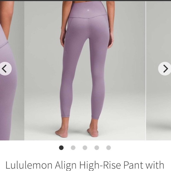 lululemon athletica Purple High-Rise Leggings for Performance - Picture 4 of 10
